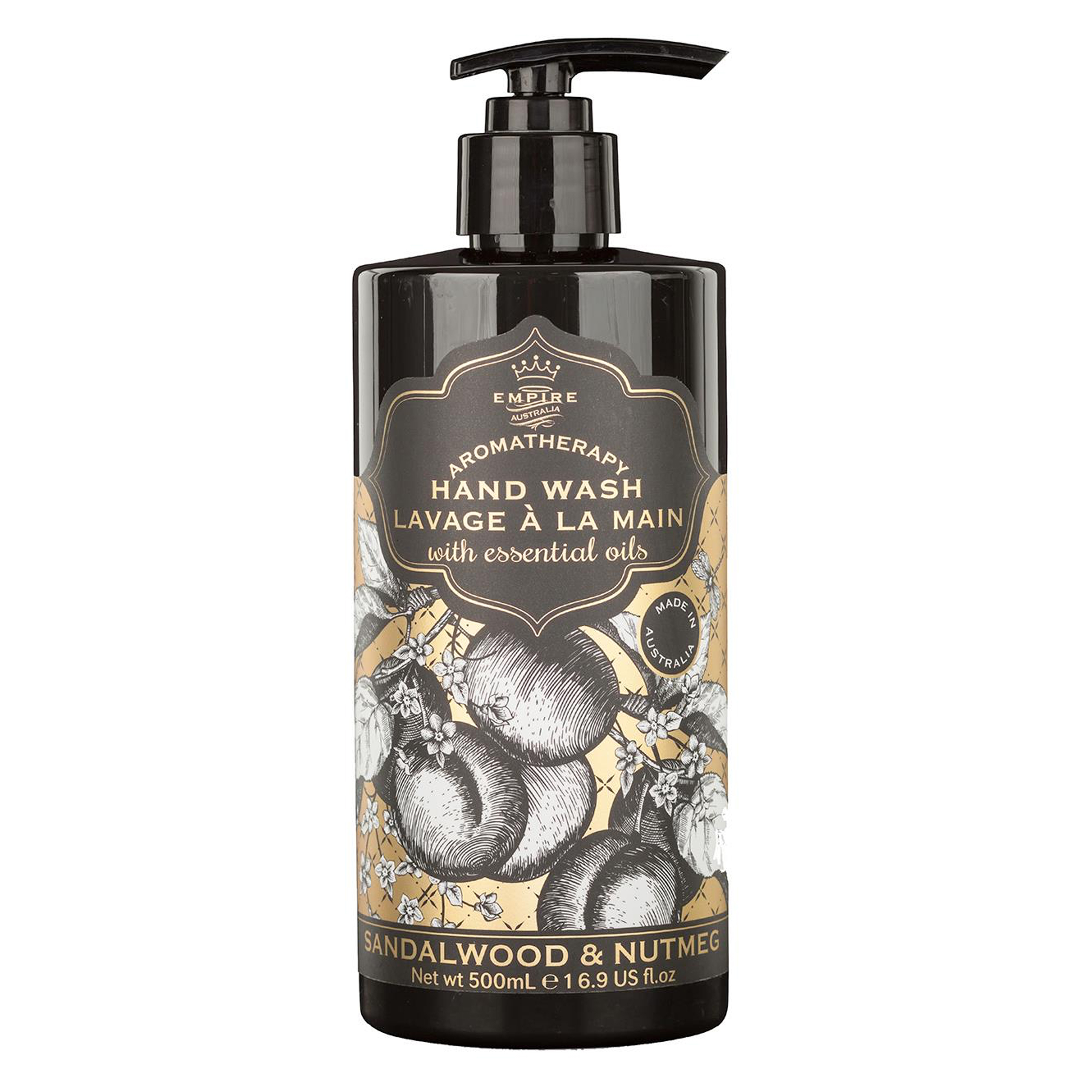 Sandalwood & Nutmeg Hand Wash 500ml