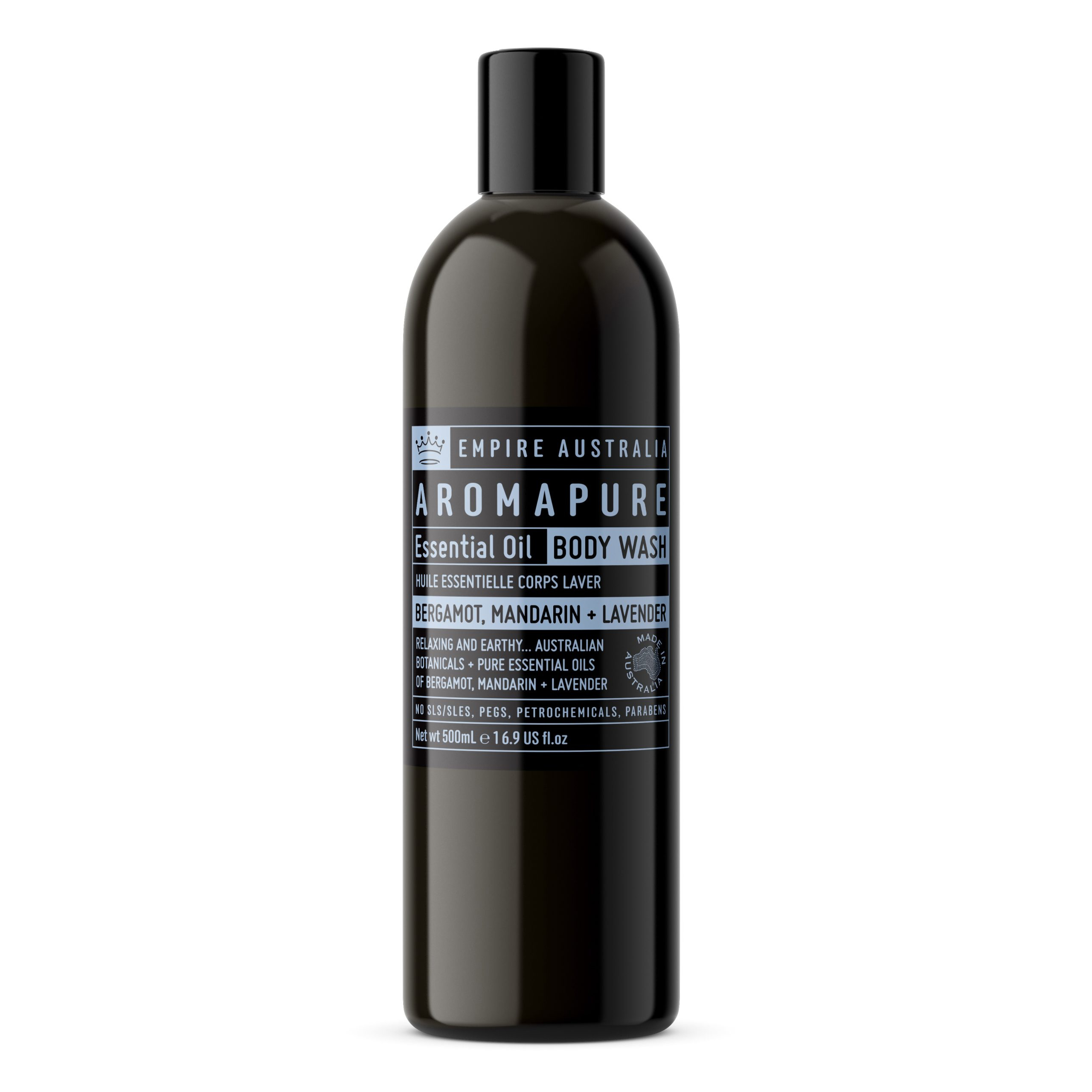 Bergamot, Mandarin & Lavender Body Wash 500ml