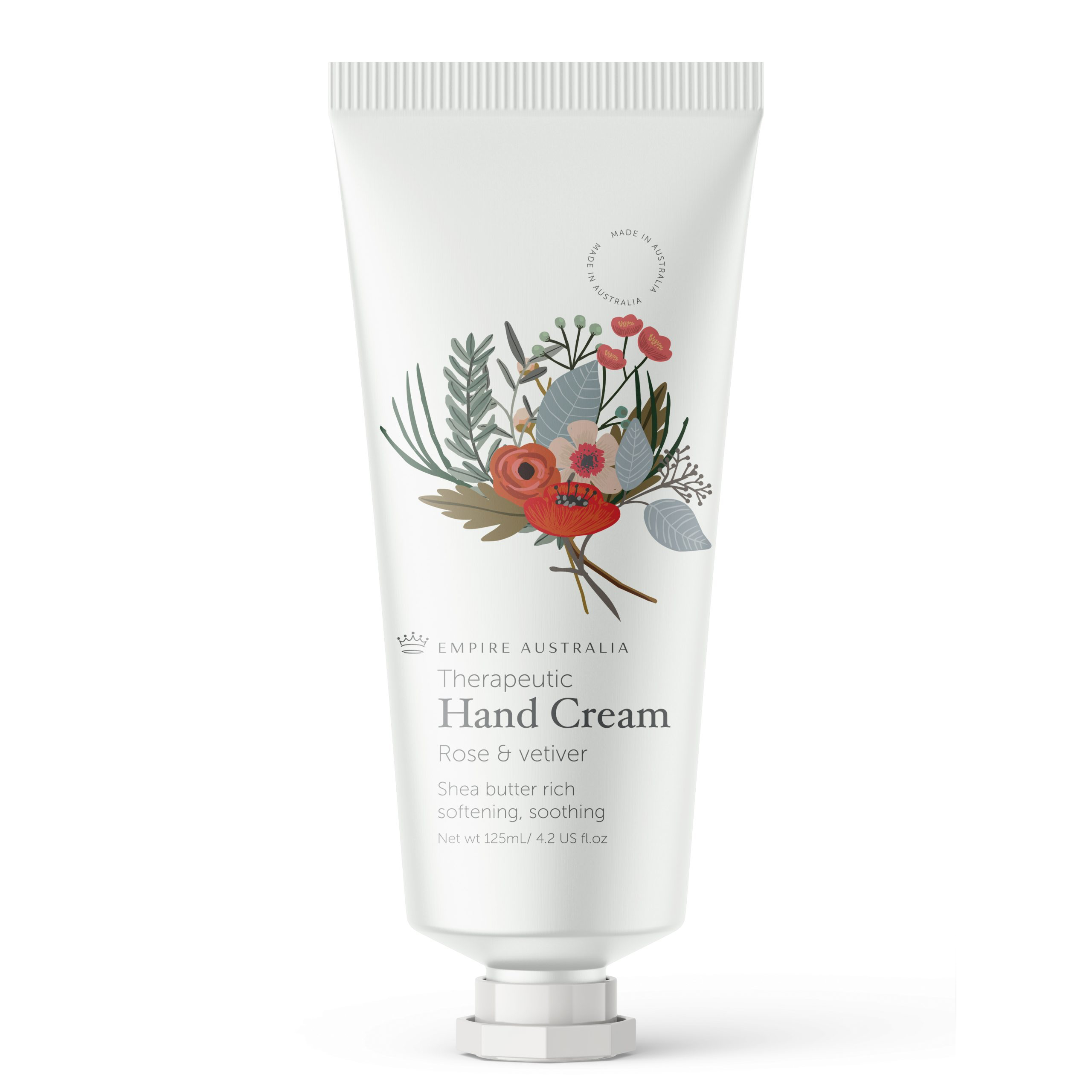 Rose & Vetiver Hand Cream 125mL