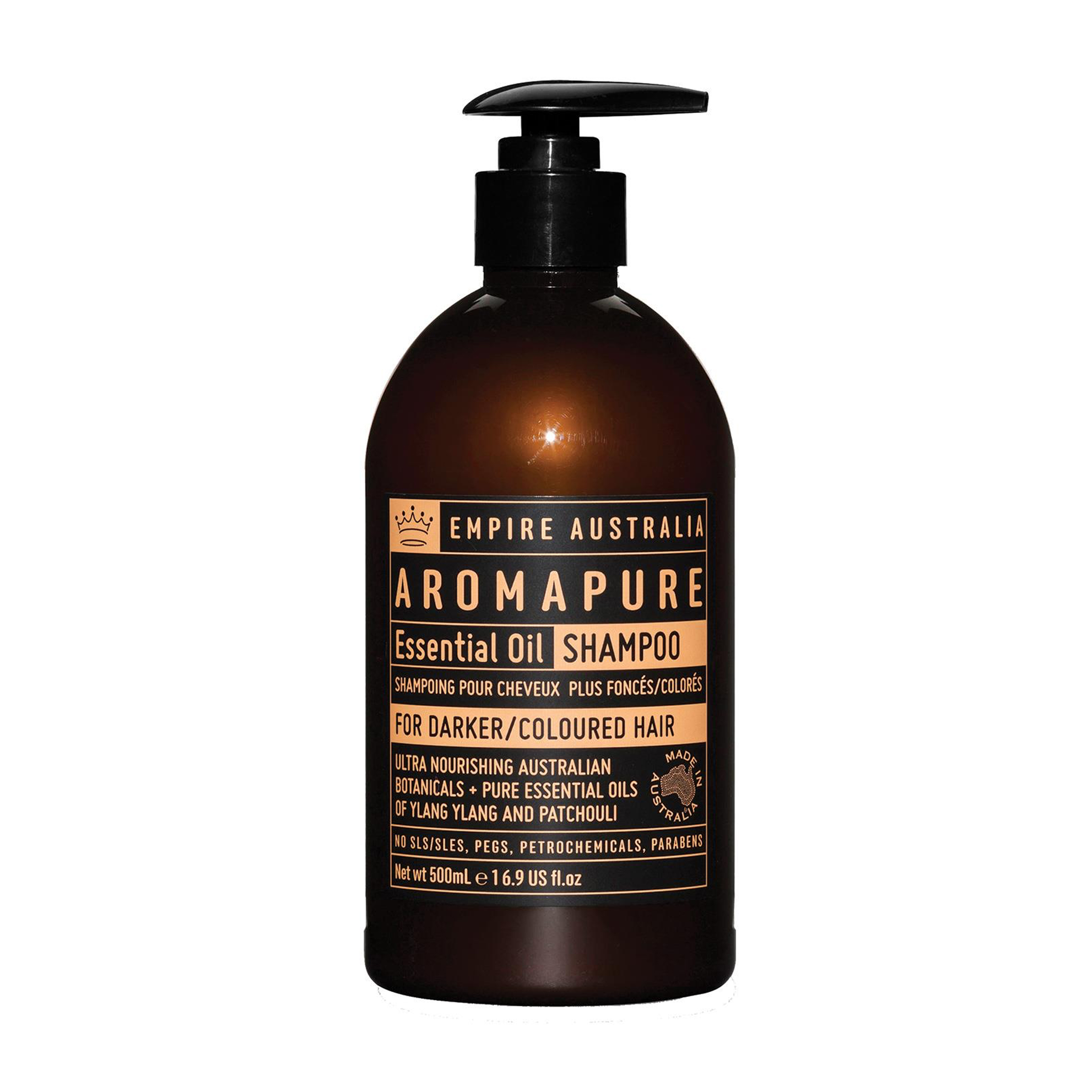 Ylang Ylang & Patchouli Shampoo For Darker/Coloured Hair 500ml