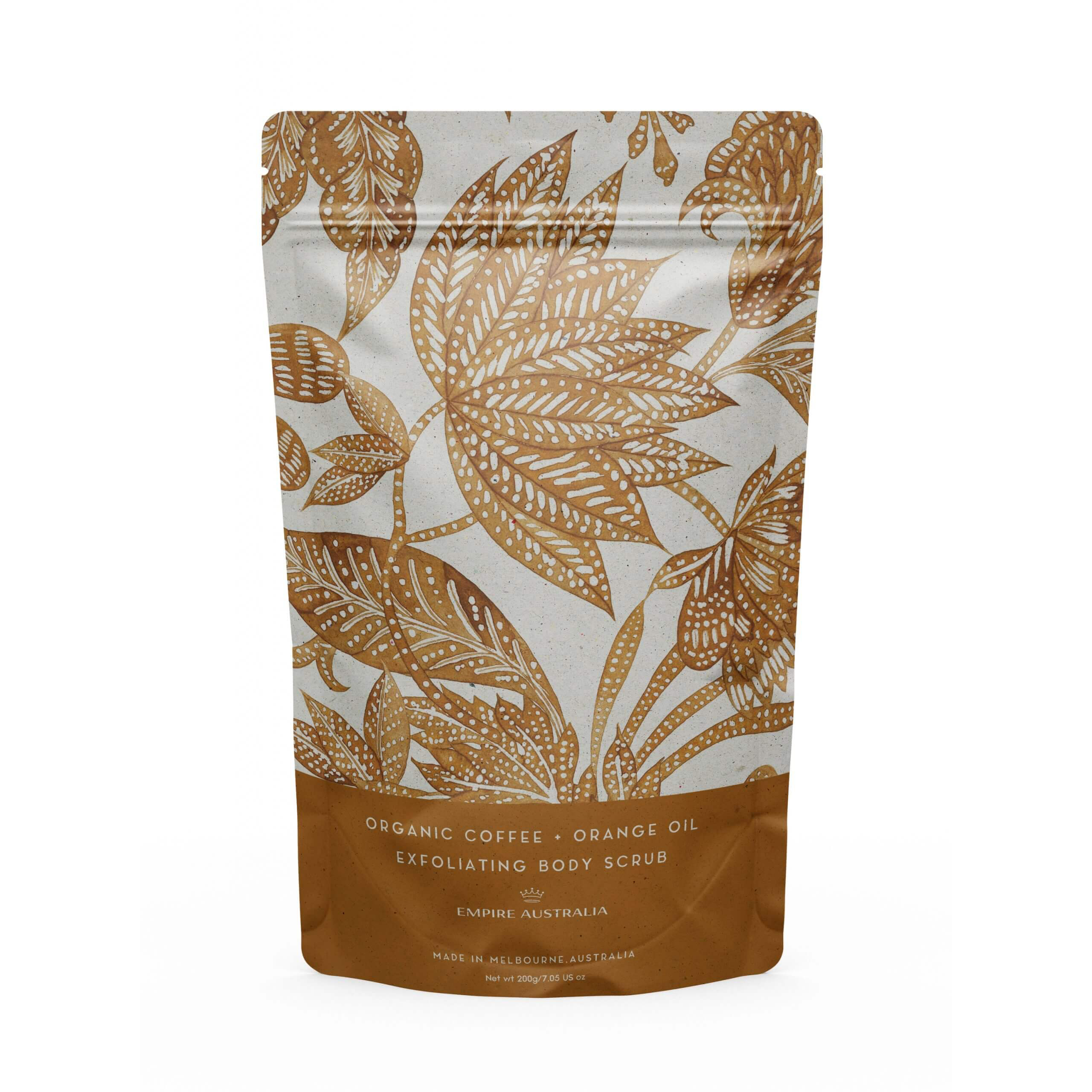 Organic Coffee & Orange Oil Body Scrub