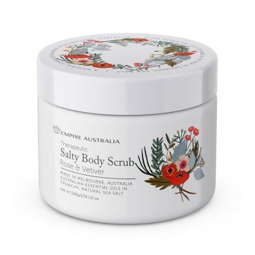 Rose & Vetiver Salty Body Scrub 500g
