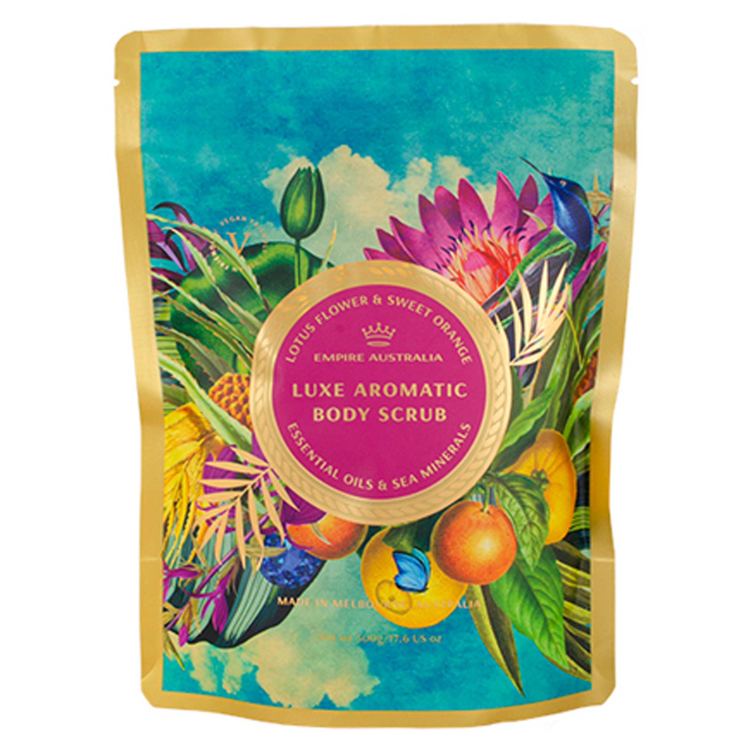 Lotus Flower & Sweet Orange Body Scrub 500g
