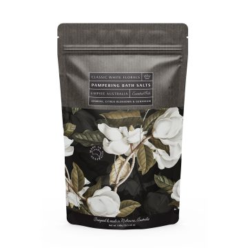 Classic White Florals Bath Salts 1 Kilo