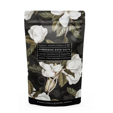 Classic White Florals Bath Salts 125g