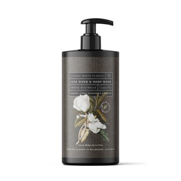 Classic White Florals Hand & Body Wash 500ml