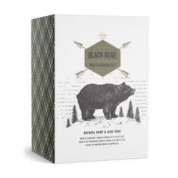 Black Bear Men's Hemp & Aloe Vera Body Care Gift Set