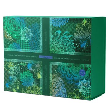 Halcyon Days Emerald Hand Balm Gift Set 4 x 50ml